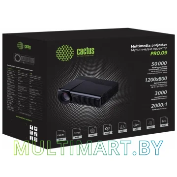 Проектор CACTUS CS-PRO.09B.WXGA-W картинка 3